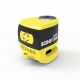 SCOOT XA5 ALARM DISC LOCK (5.5mm PIN) YELLOW/BLACK -