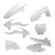 Kit Plastice KTM EXC/EXC-F/XC/250/350/450 White 90882