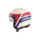Casca Moto Open-Face/Jet Vintage K8BM Matt White/Blue/Red 2024