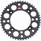 Pinion Spate Aluminiu 428 48T Negru 121u-428-48