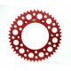 Pinion Spate Aluminiu 520 50T Rosu 154v-520-50