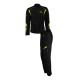 Combo Geaca + Pantaloni Textili Moto Tommy Black-Yellow Fluo 2021
