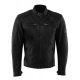 Geaca Moto Piele JARI Black 2021