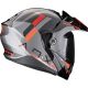 Casca Moto Flip-Up ADX-2 Galane Silver/Black/Red 24