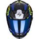 Casca Moto Full-Face Exo-491 Spin Black/Blue/Neon Yellow 2022