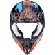 Casca Moto MX/Enduro VX-16 Evo Air Rok Black/Orange 24
