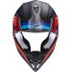Casca Moto MX/Enduro VX-16 Evo Air Spectrum Black Matt/Red/Blue 24