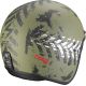 Casca Moto Open Face/Jet Belfast Evo Nevada Green Matt/Silver 24