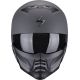 Casca Moto Open Face/Jet Exo Combat 2 Graphite Grey 24