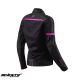 Geaca Moto Textila Dama SD-JR30.2 Mojave Black Fuchsia
