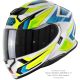 Casca Moto Flip-Up Neotec 3 Anthem TC-3 Blue/Green/White/Yellow 25