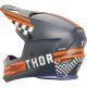 Casca Moto MX/Enduro Combat Midnight/Orange 24