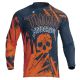 Combo Moto Tricou + Pantaloni Copii Sector Racewear Gnar Midnight/Orange 23
