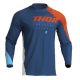 Combo Moto Tricou + Pantaloni Sector Edge Navy/Red Orange 23