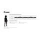 Genunchiere Moto MX/Enduro Copii Sentinel White/Black 24