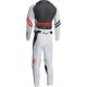 Pantaloni Moto MX Copii Pulse Cube Light Gray/Red Orange 2022
