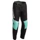 Pantaloni Moto MX Copii Sector Chev Black/Mint 2022