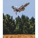 Pantaloni Moto MX/Enduro Launch Raid White/Gray 25