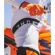 Pantaloni Moto MX/Enduro Sport Rogue White/Orange 25