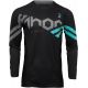 Tricou Moto MX Copii Pulse Cube Black/Mint 2022