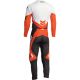 Tricou Moto MX Copii Sector Birdrock Charcoal/Red Orange 2022