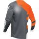 Tricou Moto Mx/Enduro Copii Sector Checker Charcoal/Orange 24