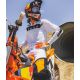 Tricou Moto MX/Enduro Sport Rogue White/Orange 25